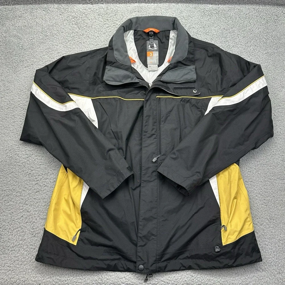 Vintage Nike FitStorm ACG XL Outer Layer 3 Storm Water Resistant Full-Zip Jacket